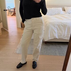 Aritzia Beige Cargo Pants